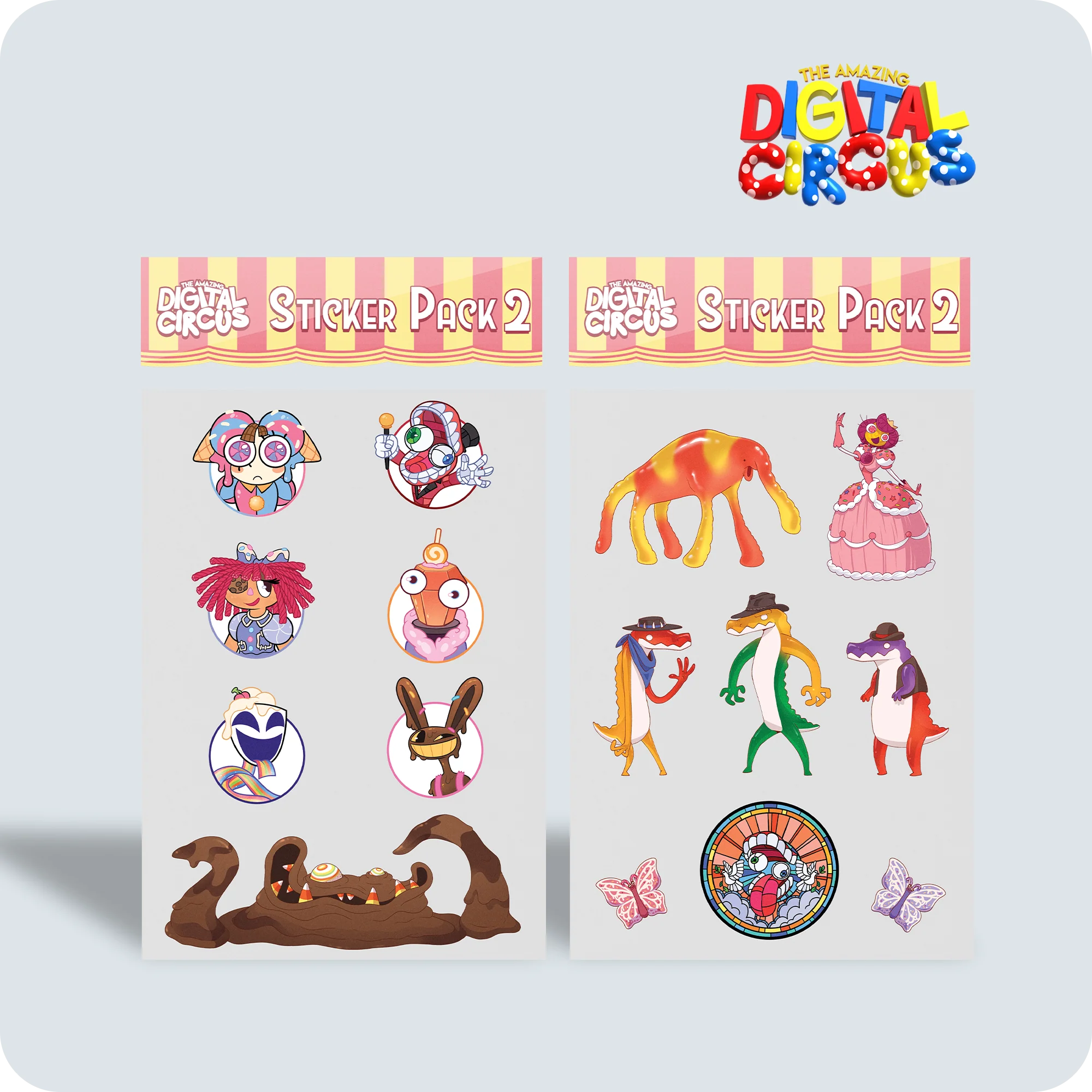 Digital Circus Sticker Pack 2 - Image 3