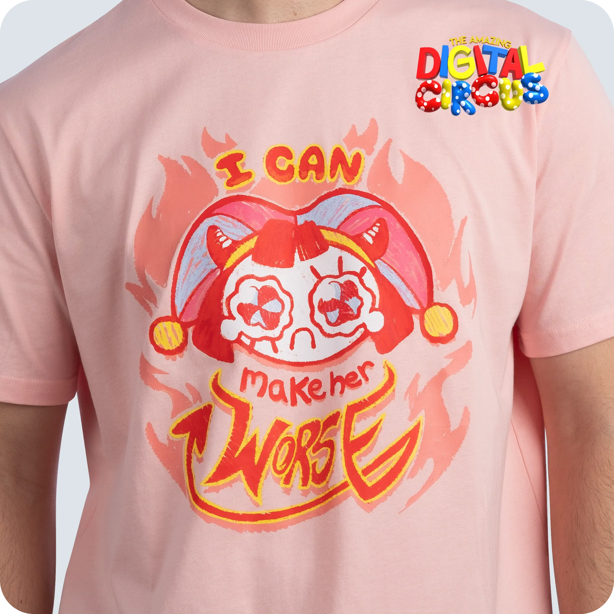 I Can Make Her Worse Pomni Shirt - Image 3