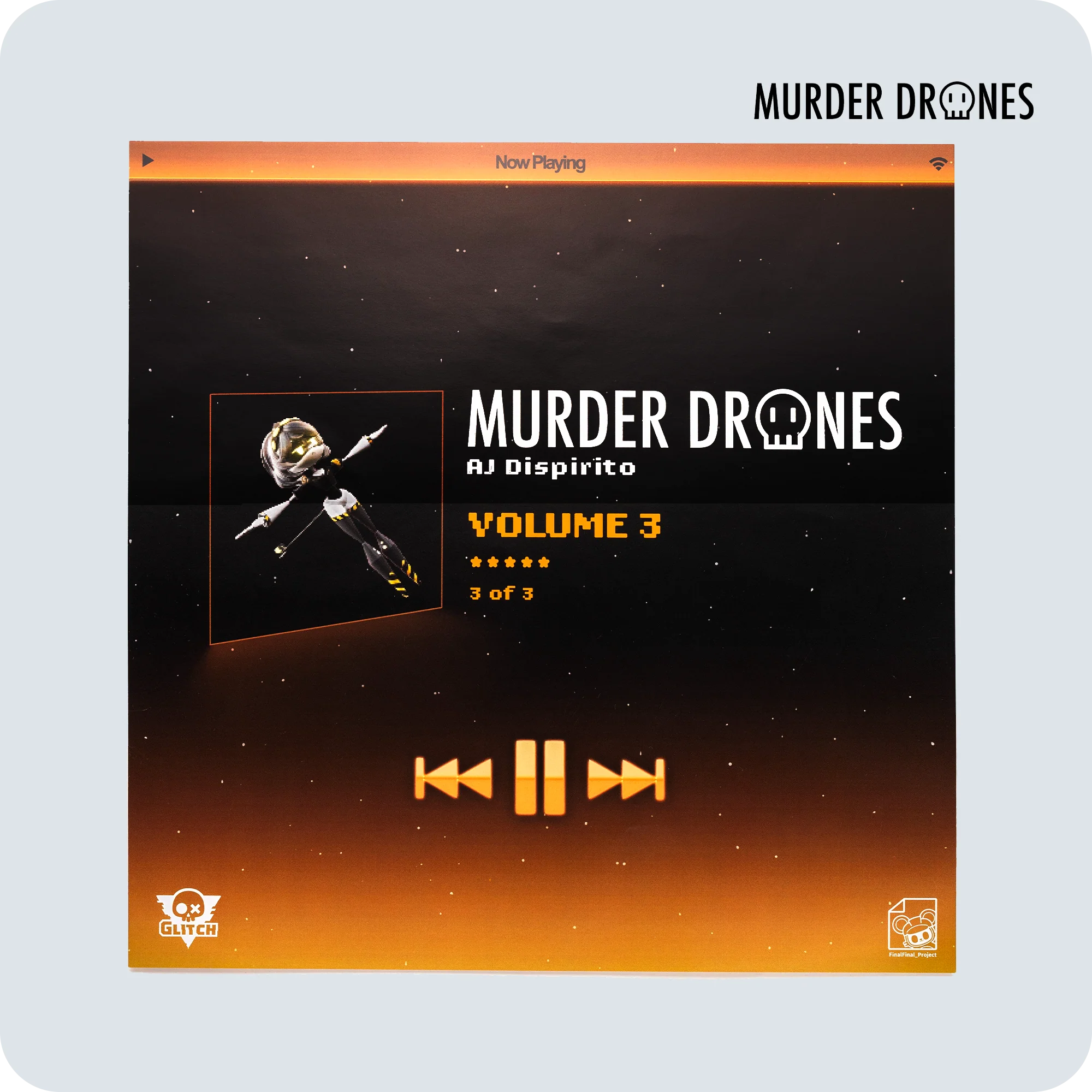 Murder Drones Vinyl Record #3 - Image 7