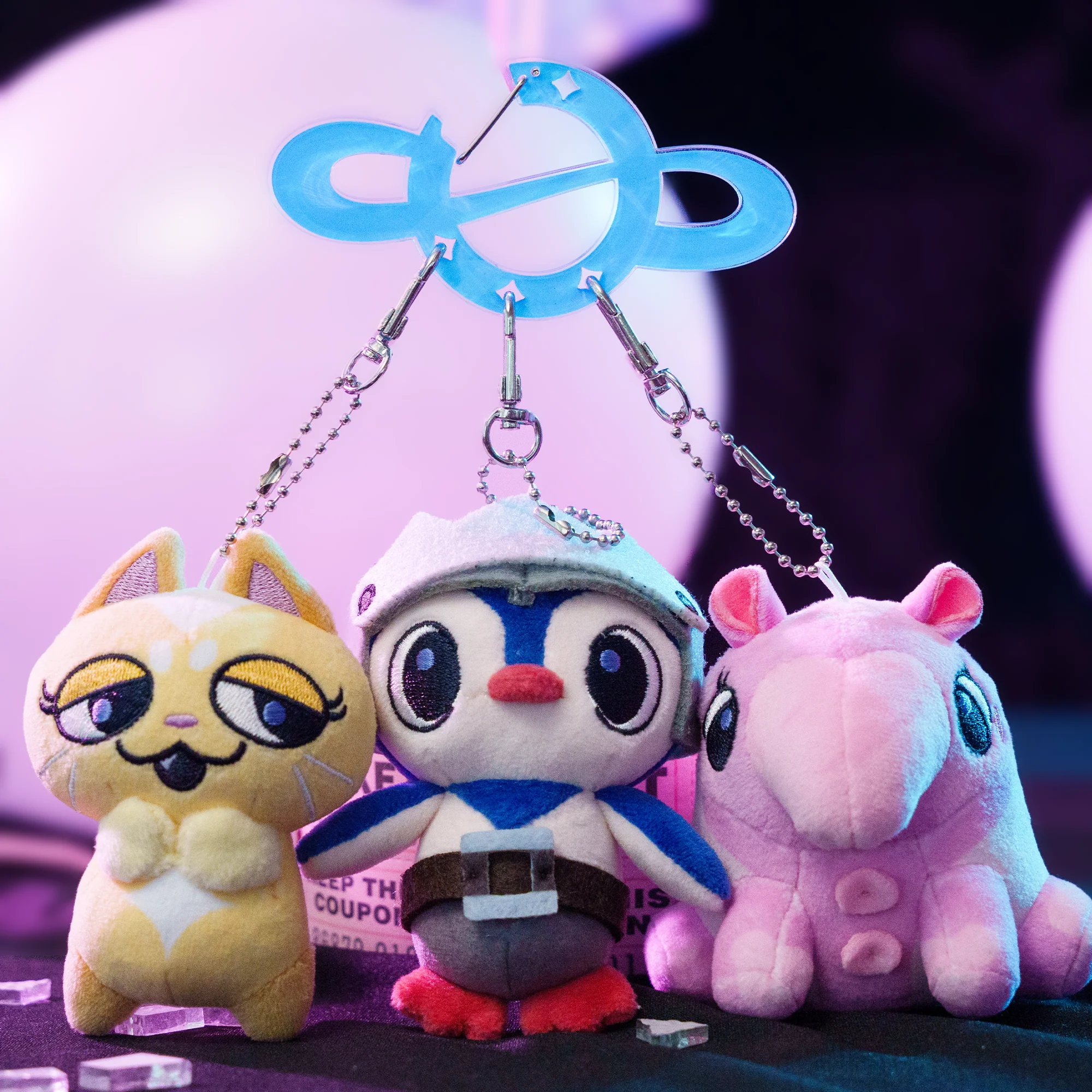 Space Trio Plush Keychains - Image 12