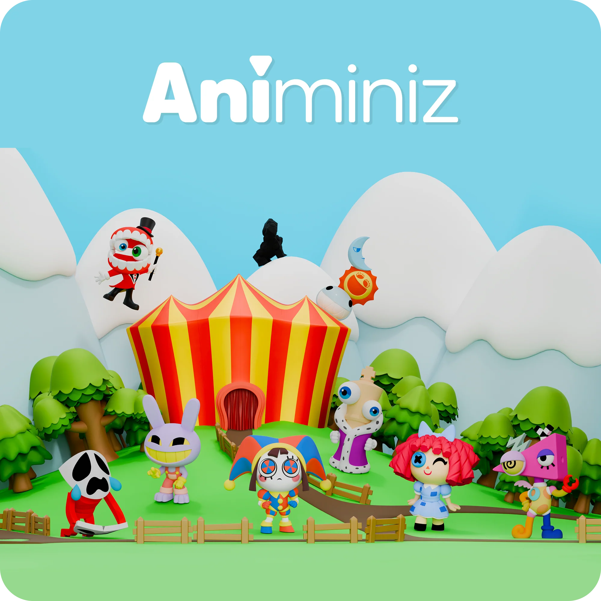 Digital Circus Animiniz: Main Character Series - Image 8